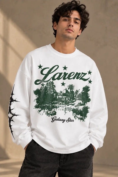 LARENZ GALAXY WAFFLE TEE