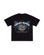 Crazy Biker Oversized Tees